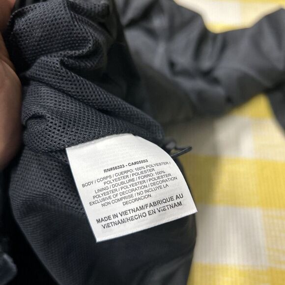 Nike Jacket Mens Large Black Dri-Fit Full Zip Windbreaker Gorpcore Y2K Stitch - Picture 12 of 15